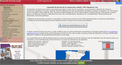 Desktop Screenshot of generadordeprecios.com