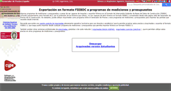 Desktop Screenshot of fiebdc.generadordeprecios.info