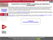 Tablet Screenshot of fiebdc.generadordeprecios.info