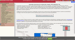 Desktop Screenshot of castellon.generadordeprecios.info