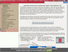 Tablet Screenshot of castellon.generadordeprecios.info