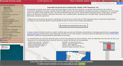 Desktop Screenshot of generadordeprecios.info